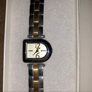 DKNY “D face” watch